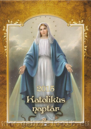 Katolikus  naptr 2015 (16x23cm)