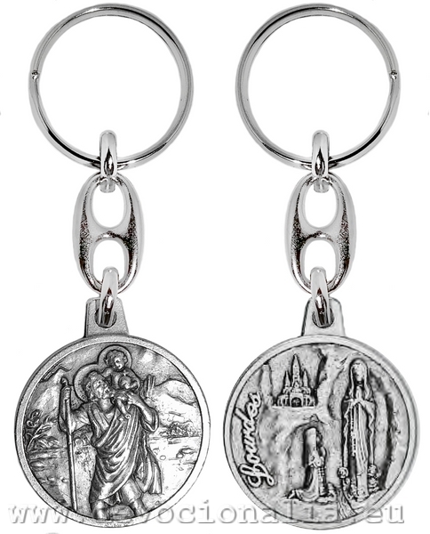 Kulcstart - Szent Kristf + Lourdes