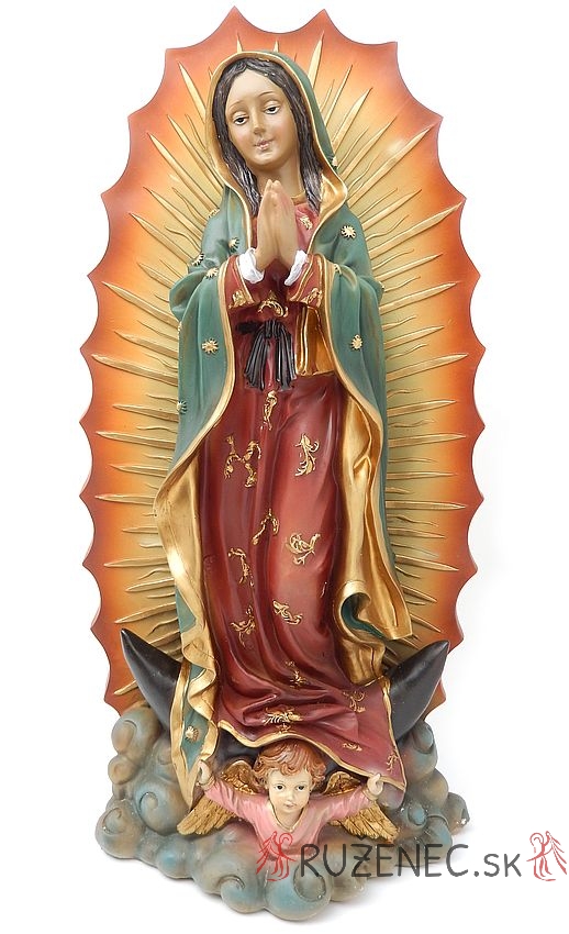Guadalupe-i Szzanya szobor - 38 cm