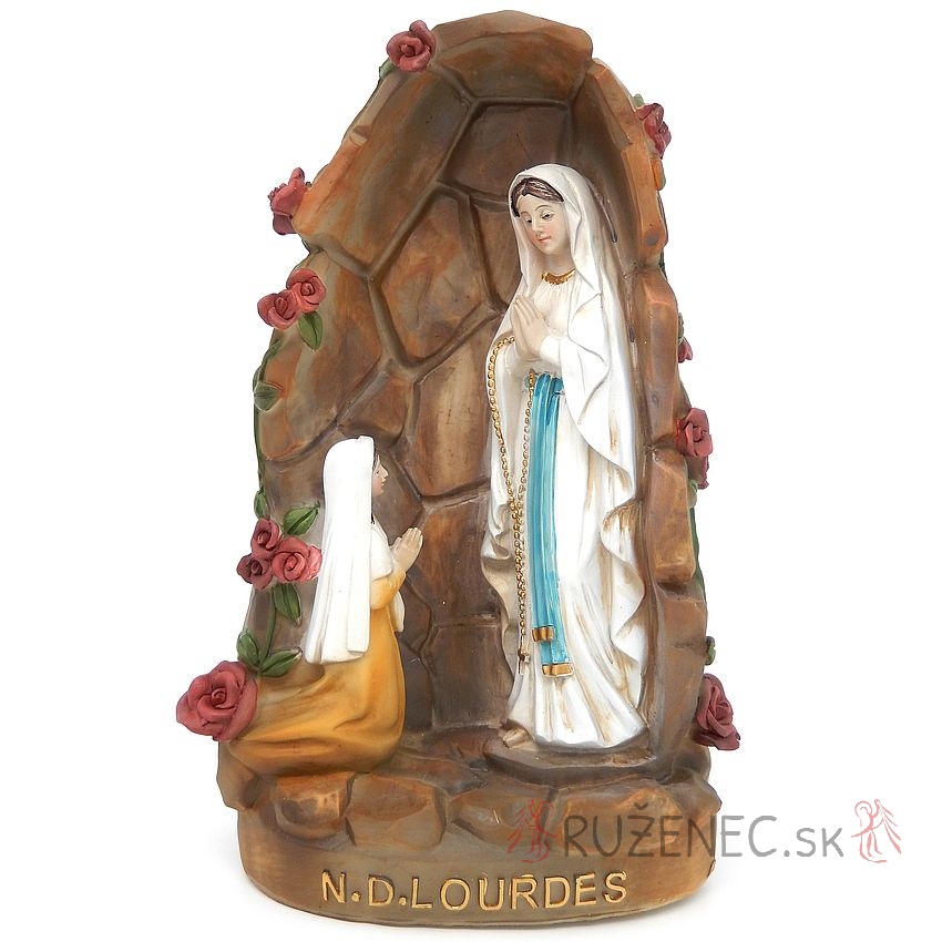 Lourdes-i barlang - szobor - 21 cm