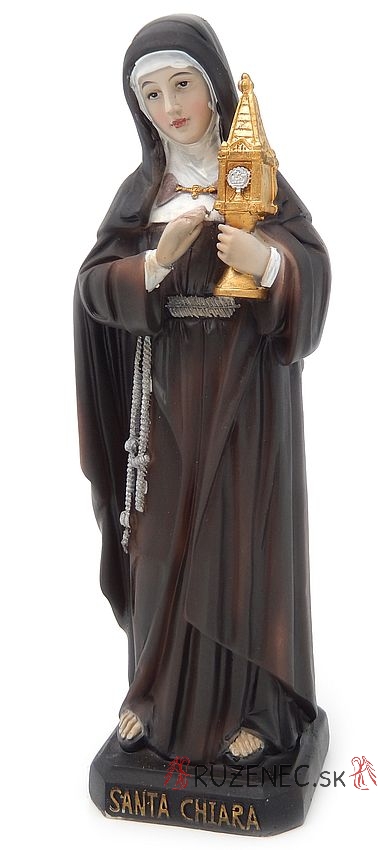 Assisi Szent Klra szobor - 20cm