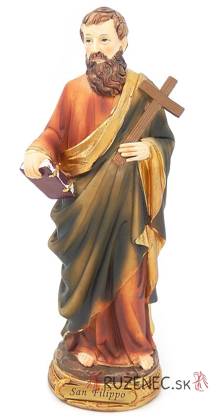 Szent Flp apostol szobor - 20 cm