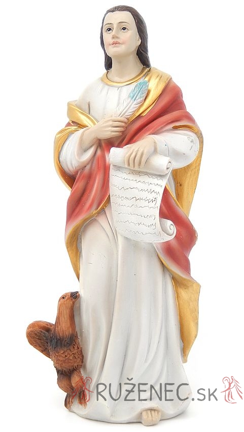 Szent Jnos evangelista szobor - 20 cm