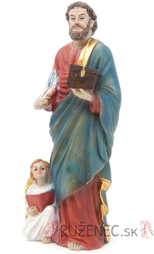 Szent Mt  evangelista szobor - 20 cm