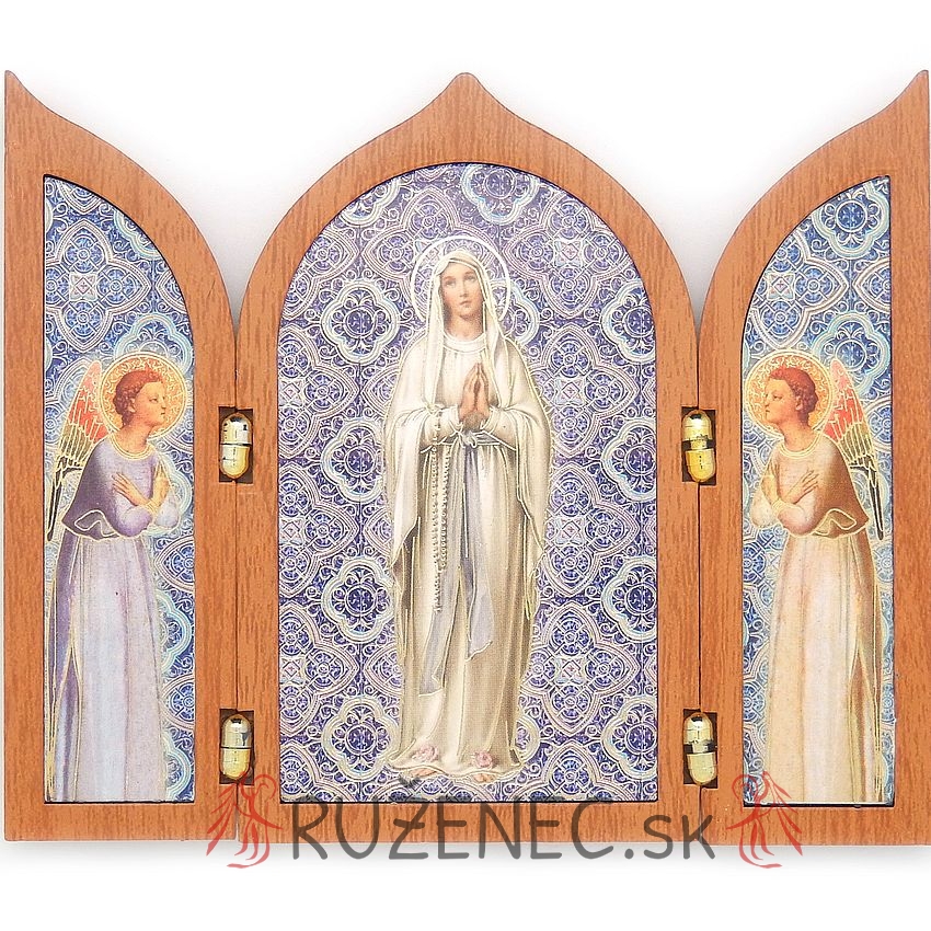 Szrnyas oltr 12x10cm - Lourdes